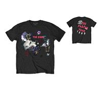 Cure - the - T-Shirt # M Black Unisex # The Prayer Tour 1989 [Import]