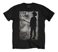 Rockoff Trade Men's The Cure Boys Don't Cry T-Shirt L Black