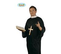 Costume de curé - TAILLE UNIQUE - Noir
