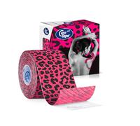 CureTape Bande de kinésiologie Artistique | 1 Rouleau de 5 cm x 5 m | Panthère Rose | Imperméable | Bande de kinésiologie médicale sans Latex | Bande de kinésiologie pour Le Sport et Le Fitness |