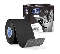 CureTape® Bande de kinésiologie imperméable et élastique - Douce pour la peau - Sans latex et hypoallergénique - Bande de sport pour blessures et maux - 5 cm x 5 m