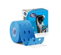 CureTape Bande de kinésiologie originale Bleu 5 cm x 5 m
