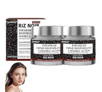 CureVivo KeraErase Crème régénérante double action, creme hydratante corps au riz noir, ingrédients naturels, exfoliation douce (2)
