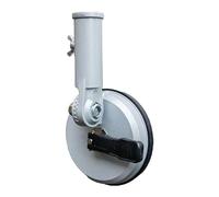 curfair Support de mât Drapeau à Installation Rapide, décor extérieur Camping-Car, Support sans dommages, en Alliage d'aluminium, Base A