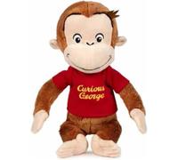 Curieux Comme George Peluche 25cm Singe Avec T-Shirt Rouge