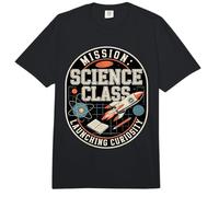 Curiosité de Lancement de Cours de Science missionnaire Comfort Colors Adult Heavyweight T-Shirt