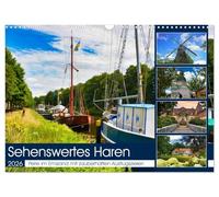 Curiosités à Haren, Version française (Calendrier mural 2026 DIN A3 portrait), Calendrier CALVENDO mensuel