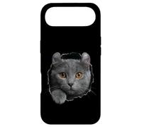 Curious American Curl Cat regardant à Travers Coque pour iPhone Air