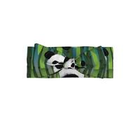 Curious Baby Panda Imprimé Bébé Bow Bandeau - Cadeau pour Nouveau-né Parfait pour Bébé Fille - Accessoires Cheveux Princesse Doux