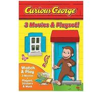 Curious George: 3-Movies & Playset [Dvd] 3 Pack