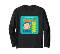 Curious George Best Day Ever Patch Manche Longue