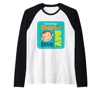 Curious George Best Day Ever Patch Manche Raglan