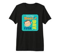 Curious George Best Day Ever Patch T-Shirt Haut de Gamme