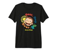 Curious George Best Day Ever Smile T-Shirt Haut de Gamme