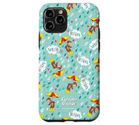 Curious George Hello Rain All Over Print Coque pour iPhone 11 Pro