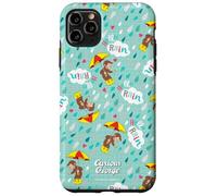 Curious George Hello Rain All Over Print Coque pour iPhone 11 Pro Max