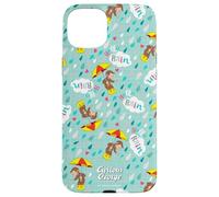 Curious George Hello Rain All Over Print Coque pour iPhone 15 Plus