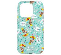 Curious George Hello Rain All Over Print Coque pour iPhone 15 Pro