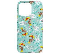 Curious George Hello Rain All Over Print Coque pour iPhone 15 Pro Max