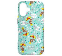 Curious George Hello Rain All Over Print Coque pour iPhone 17
