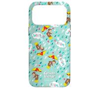 Curious George Hello Rain All Over Print Coque pour iPhone 17 Pro Max