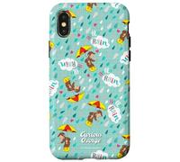 Curious George Hello Rain All Over Print Coque pour iPhone X/XS