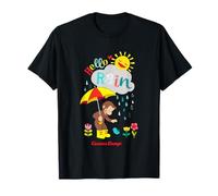 Curious George Hello Rain Spring Fun T-Shirt