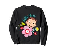 Curious George Hello There Spring Bloom Sweatshirt