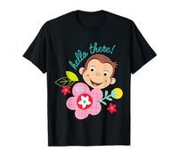 Curious George Hello There Spring Bloom T-Shirt