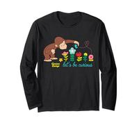 Curious George Lets Be Curious Spring Flowers Manche Longue