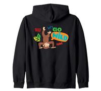 Curious George Lets Go Wild Upside Down Sweat à Capuche