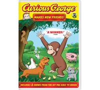 Curious George Makes New Friends (DVD) Frank Welker Jeff Bennett