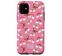 Curious George Rainbow Spring All Over Print Coque pour iPhone 11