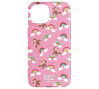 Curious George Rainbow Spring All Over Print Coque pour iPhone 15