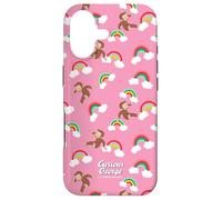 Curious George Rainbow Spring All Over Print Coque pour iPhone 17