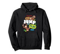 Curious George Run Jump Play Repeat Sweat à Capuche