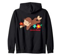 Curious George Spring Flower Fun Sweat à Capuche