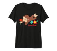 Curious George Spring Flower Fun T-Shirt Haut de Gamme