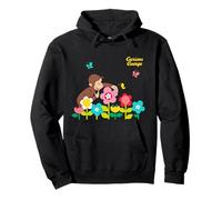 Curious George Spring Flower Garden Fun Sweat à Capuche