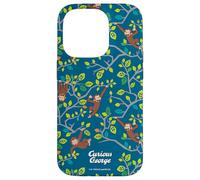 Curious George Spring Tree Climb All Over Print Coque pour iPhone 14 Pro