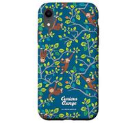 Curious George Spring Tree Climb All Over Print Coque pour iPhone XR