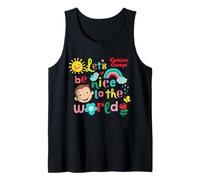 Curious George Springtime Lets Be Nice to The World Débardeur