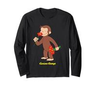 Curious George Stop and Smell The Flowers Manche Longue