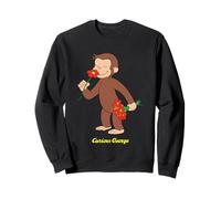 Curious George Stop and Smell The Flowers Sweatshirt
