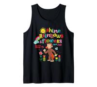 Curious George Sunshine Rainbows & Flowers Débardeur