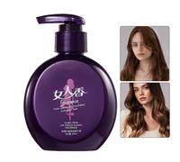 Curl Defining Cream, 248ml Curling Defining Oil, Compact Enhances Hair Curls, Frizz-Control Moisturizer Gel with Natural Shine, Ideal for Daily, Women Men Use, In Shower Salon or Home, White