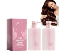 Curl Defining Cream Crème Activatrice pour Boucles, Crème Cheveux Bouclés Définit Les Boucles Et Nourrit, Crème Sculpteuse de Boucles pour Plus de Volume et des Cheveux Définis et Bouclés