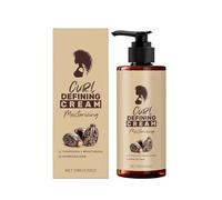 Curl Définition de la crème pour les cheveux bouclés et ondulés, lotion améliorant de longue durée ondes sèches frisotantes, crème de style sans rinçage légère, Coiffure et conditionnement (1pcs)
