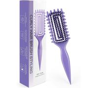 Curl Hair Brush,Curly Hair Brush for Fixing and Modelling Reducing Rebel Strands and Separation of Curls.[O7]