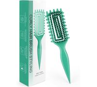 Curl Hair Brush,Curly Hair Brush for Fixing and Modelling Reducing Rebel Strands and Separation of Curls.[O8]